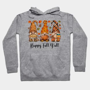 Pumpkin Gnomes Fall Autumn Cute Halloween Thanksgiving Funny Shirt Hoodie